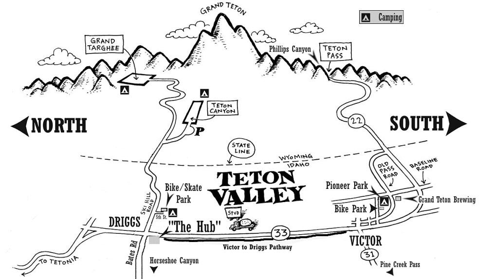 Wydaho Rendezvous Event Map